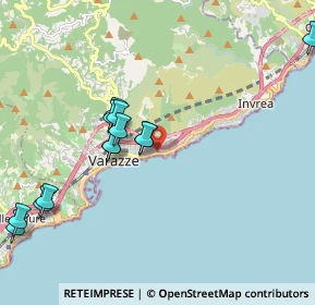 Mappa Via Guglielmo Marconi, 17018 Varazze SV, Italia (2.16538)
