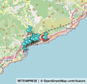 Mappa Via Guglielmo Marconi, 17018 Varazze SV, Italia (1.2025)