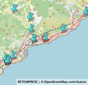 Mappa Via Guglielmo Marconi, 17018 Varazze SV, Italia (2.71692)