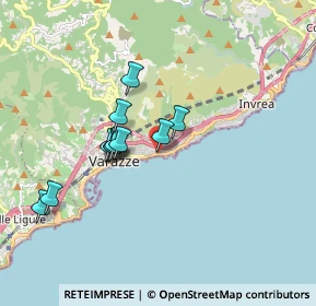 Mappa Via Guglielmo Marconi, 17018 Varazze SV, Italia (1.47364)