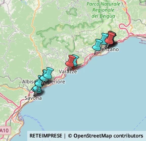Mappa Via Guglielmo Marconi, 17018 Varazze SV, Italia (7.3575)