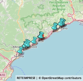Mappa Via Guglielmo Marconi, 17018 Varazze SV, Italia (6.12)