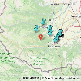 Mappa Borgata Paraloup, 12010 Valloriate CN, Italia (13.537)