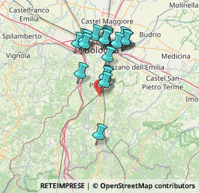 Mappa Via Fondovalle Savena, 40060 Pianoro BO, Italia (12.789)