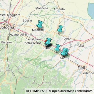 Mappa Via Cogne, 40026 Imola BO, Italia (7.53385)