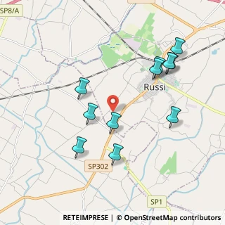 Mappa Via L. Pezzi, 48026 Russi RA, Italia (2.04)
