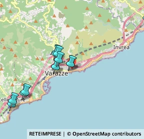 Mappa Salita Cavetto, 17019 Varazze SV, Italia (1.97923)