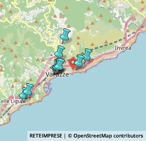 Mappa Salita Cavetto, 17019 Varazze SV, Italia (1.33364)