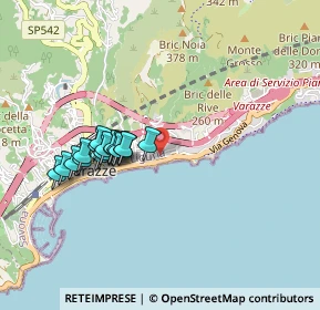 Mappa Salita Cavetto, 17019 Varazze SV, Italia (0.80588)