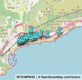 Mappa Salita Cavetto, 17019 Varazze SV, Italia (0.736)