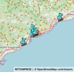 Mappa Salita Cavetto, 17019 Varazze SV, Italia (2.70769)