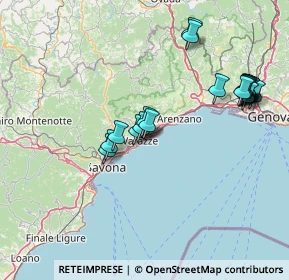 Mappa Salita Cavetto, 17019 Varazze SV, Italia (15.862)