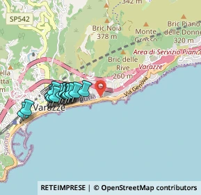 Mappa Via Guglielmo Marconi, 17019 Varazze SV, Italia (0.90875)