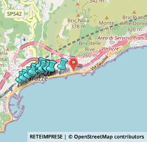 Mappa Via Guglielmo Marconi, 17019 Varazze SV, Italia (0.96176)