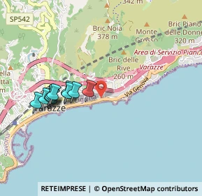 Mappa Via Guglielmo Marconi, 17019 Varazze SV, Italia (0.90333)