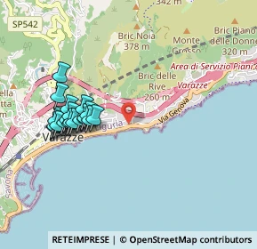 Mappa Via Guglielmo Marconi, 17019 Varazze SV, Italia (0.9485)