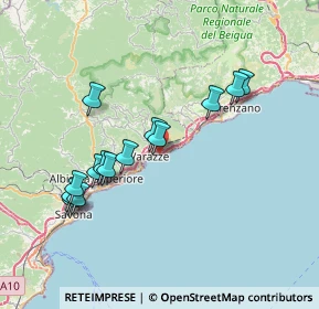 Mappa Via Guglielmo Marconi, 17019 Varazze SV, Italia (7.205)