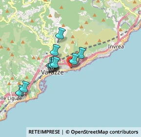 Mappa Via Guglielmo Marconi, 17019 Varazze SV, Italia (1.42364)