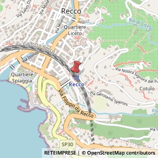Mappa 16036 Recco GE, Italia, 16036 Recco, Genova (Liguria)