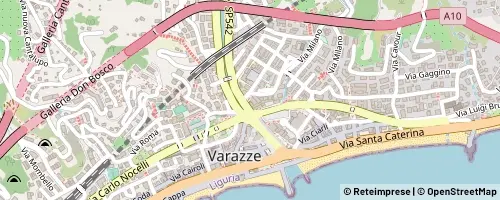 Mappa Varazze