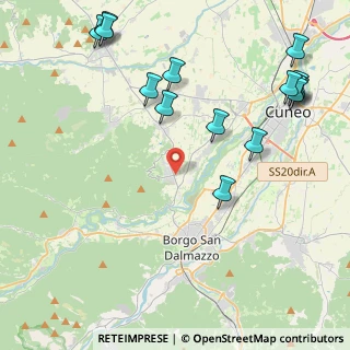 Mappa Via Cervasca, 12010 Vignolo CN, Italia (5.50067)