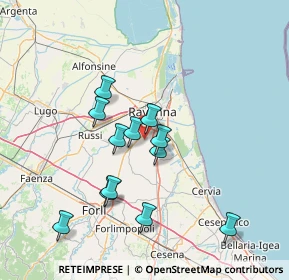 Mappa Via Fratelli Mazzotti, 48124 Ravenna RA, Italia (13.32417)