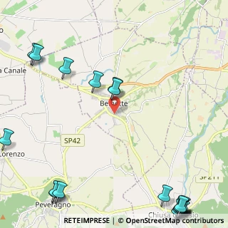 Mappa Via Rifreddo, 12081 Beinette CN, Italia (3.768)