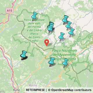Mappa Località Prato Spilla, 43010 Monchio delle corti PR, Italia (8.6505)