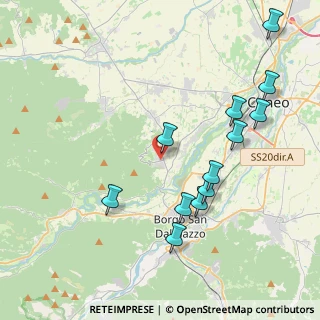 Mappa Via Rosoline, 12010 Vignolo CN, Italia (4.37333)