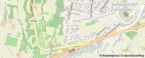 Mappa Vicoforte