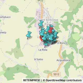 Mappa Via Niccolò Machiavelli, 41026 Pavullo nel Frignano MO, Italia (0.225)