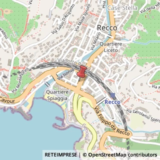 Mappa Via Roma, 13, 16036 Recco, Genova (Liguria)