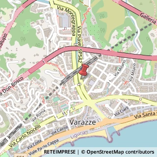 Mappa Via Gio Batta Camogli, 1, 17019 Varazze, Savona (Liguria)