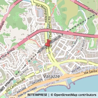 Mappa Via Monte Grappa, 15, 17019 Varazze SV, Italia, 17019 Arenzano, Genova (Liguria)