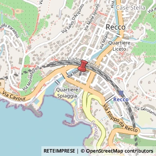 Mappa Piazza Nicoloso da Recco, 16036 Recco GE, Italia, 16036 Recco, Genova (Liguria)