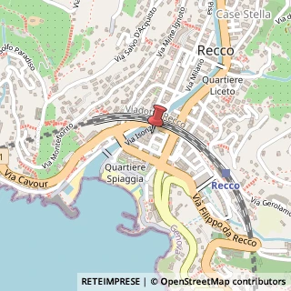 Mappa Piazza Nicoloso da Recco, 9, 16036 Recco, Genova (Liguria)