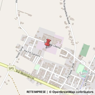 Mappa Via della Libertà, 8, 48026 Cotignola, Ravenna (Emilia Romagna)