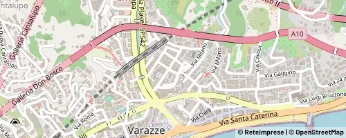 Mappa Varazze