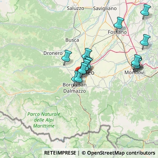 Mappa Via Aldo Viglione, 12100 Cuneo CN, Italia (14.39375)