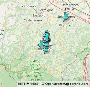 Mappa Via Matteo Maria Boiardo, 41026 Pavullo nel Frignano MO, Italia (3.93818)