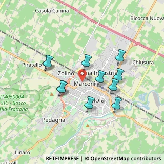 Mappa Via A. Xella, 40026 Imola BO, Italia (1.64727)