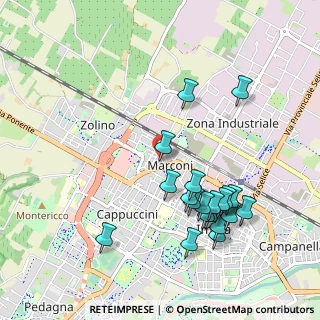 Mappa Via A. Xella, 40026 Imola BO, Italia (1.062)