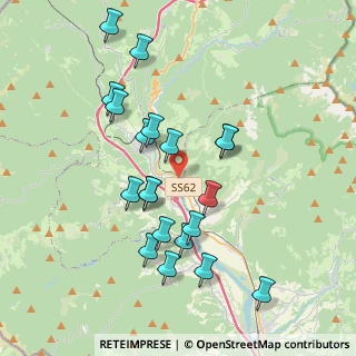 Mappa Località santa Giustina, 54027 Pontremoli MS, Italia (3.8125)