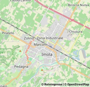 Mappa 40026 Imola BO, Italia (1.201)