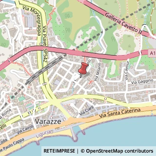 Mappa Via IV Novembre, 10, 17019 Varazze SV, Italia, 17019 Varazze, Savona (Liguria)
