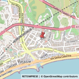 Mappa Via IV Novembre, 10, 17019 Varazze, Savona (Liguria)