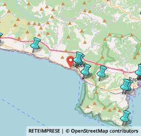 Mappa Viale Privato Fiorito, 16036 Recco GE, Italia (5.8225)