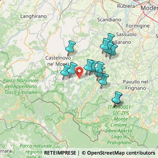 Mappa Via Prevedelli, 42010 Toano RE, Italia (11.60571)