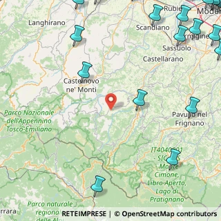 Mappa Via Prevedelli, 42010 Toano RE, Italia (32.5065)