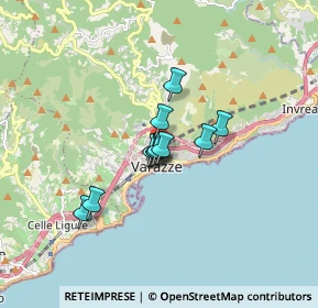 Mappa Via Recagno Alessandro, 17019 Varazze SV, Italia (1.02)